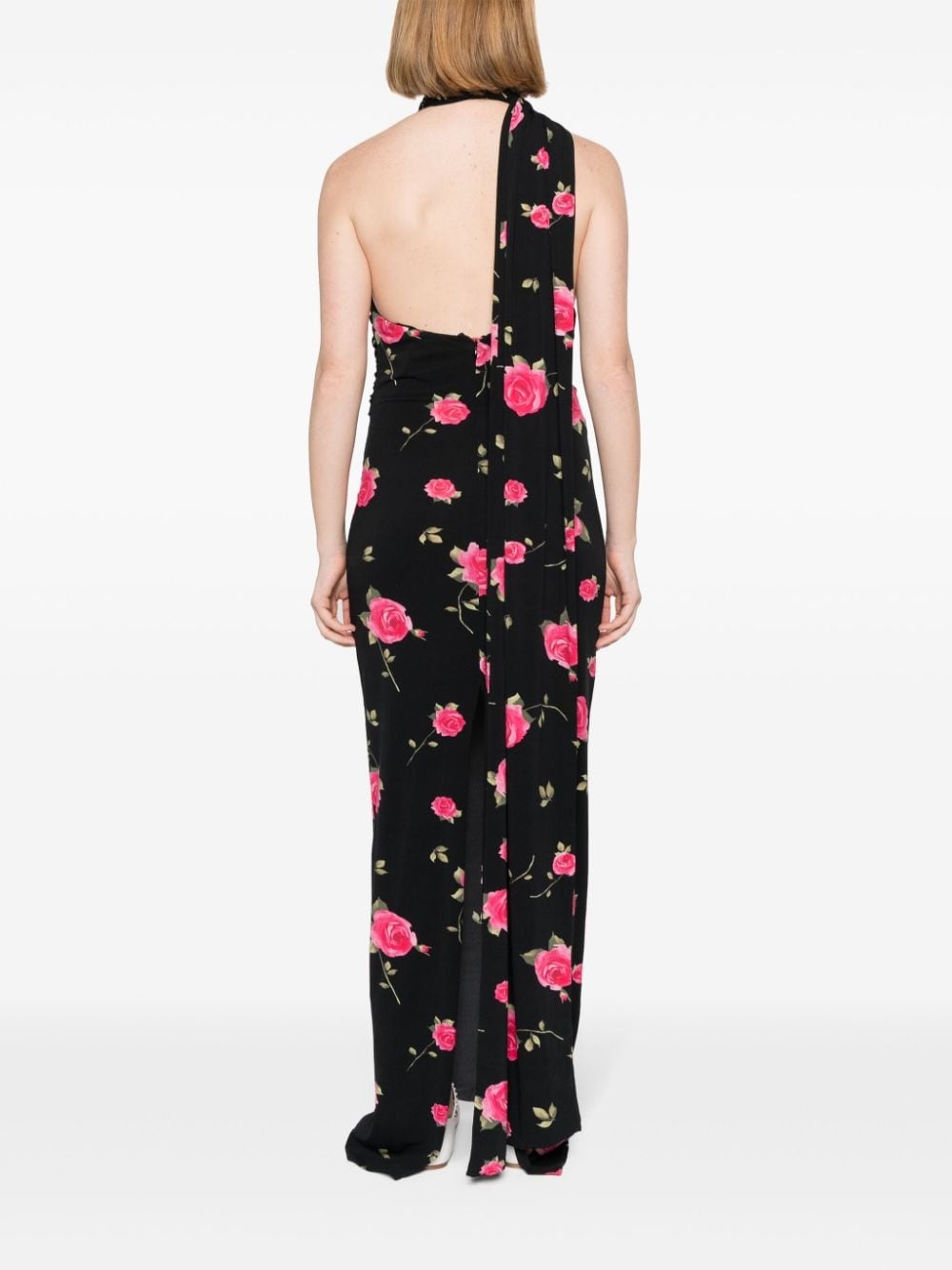 wrap maxi dress - 4