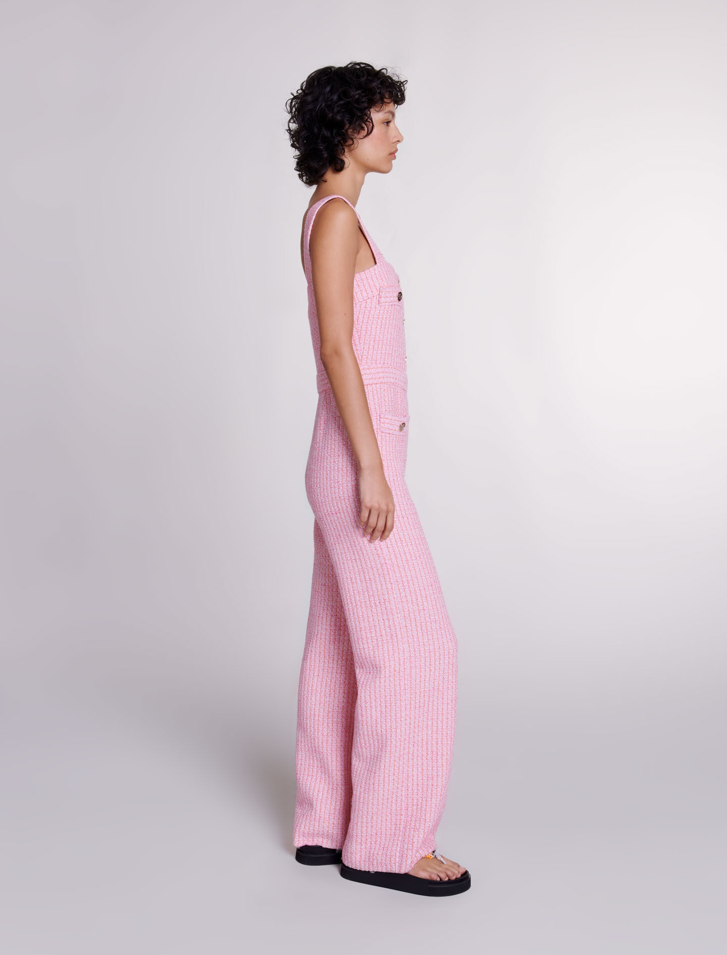 Tweed dungarees - 4