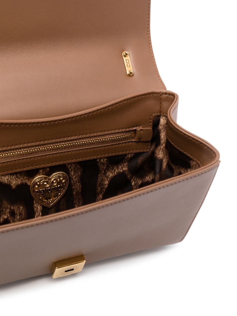 medium Devotion leather shoulder bag - 5