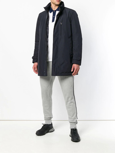 Moncler padded zip-up coat outlook