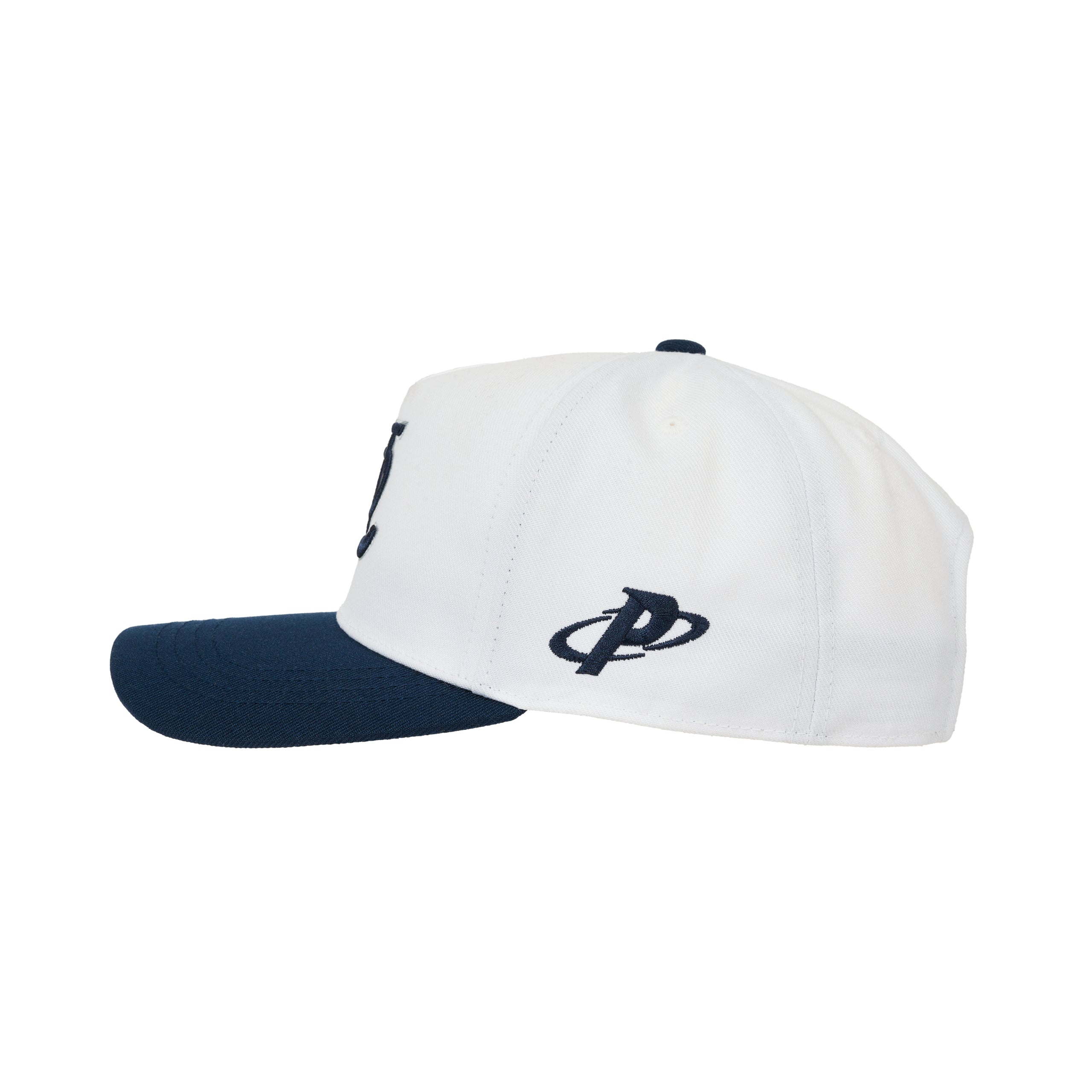 P FRAME 5-PANEL WHITE / NAVY - 2
