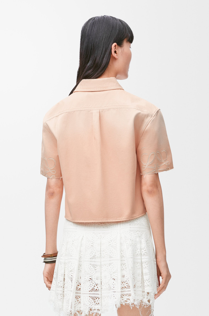 Loewe Short sleeve shirt in cotton outlook