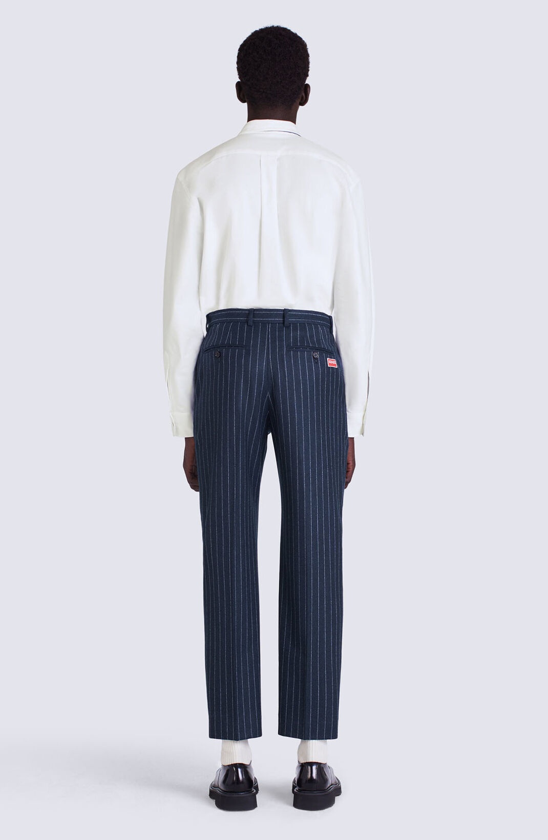 Striped tailored trousers - 4
