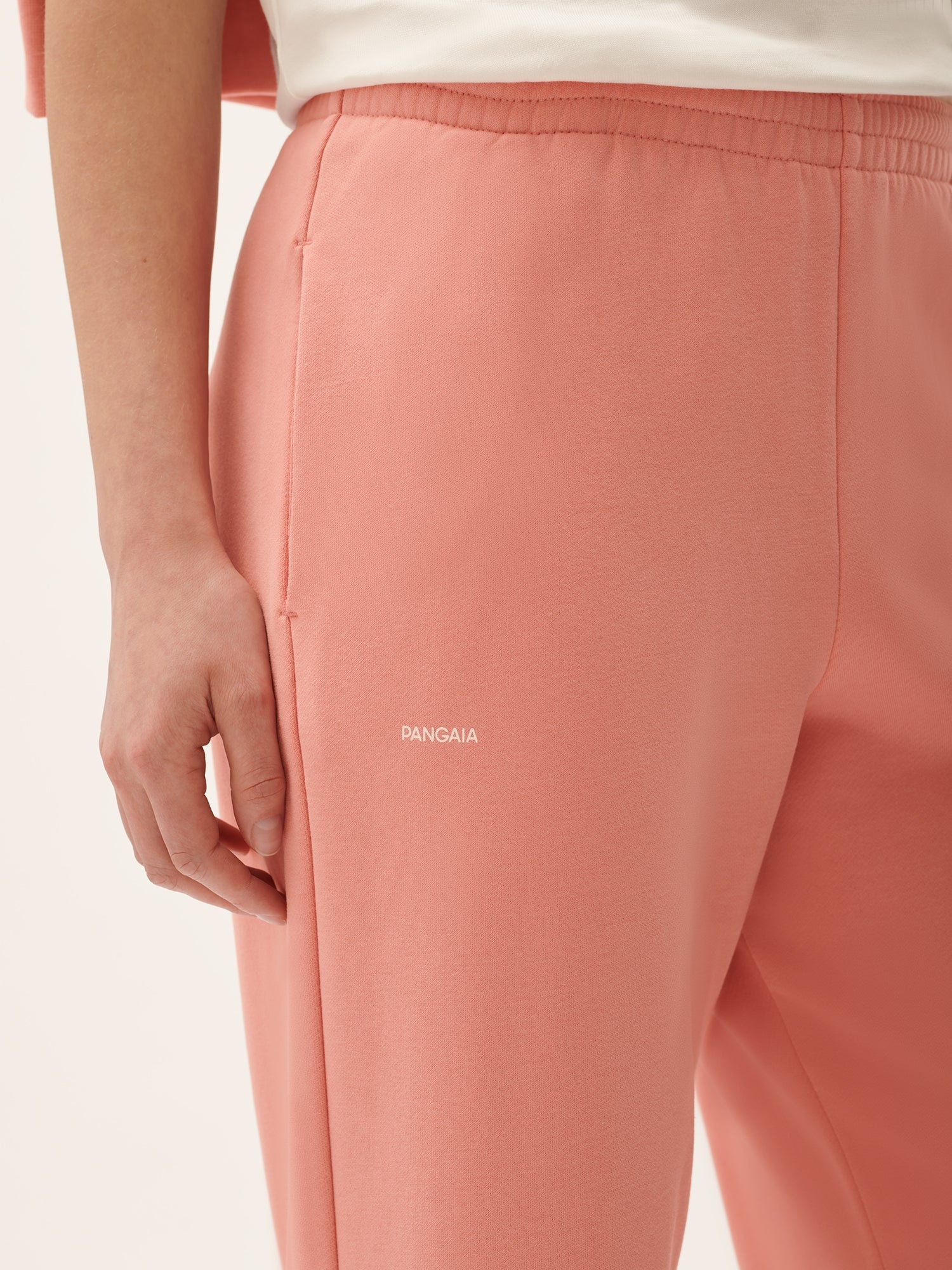 Womens 365 Midweight Track Pants - Dewy Rose - 4