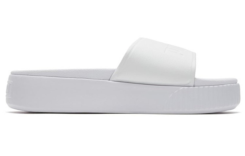 PUMA (WMNS) PUMA Platform Bold Slipper White 367064-02 outlook