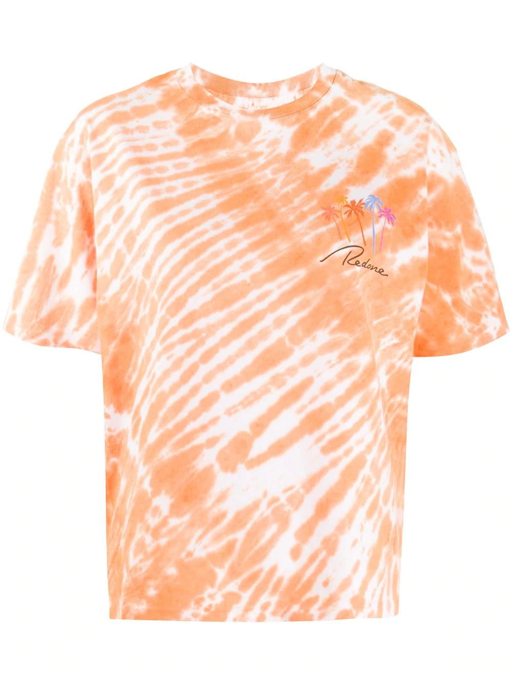 logo tie-dye print Tee - 1