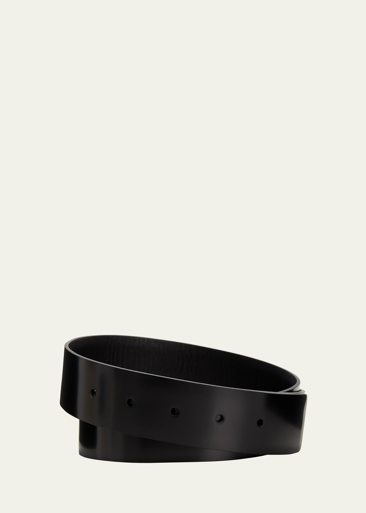 Men's Spazzolato Leather Belt Strap - 1