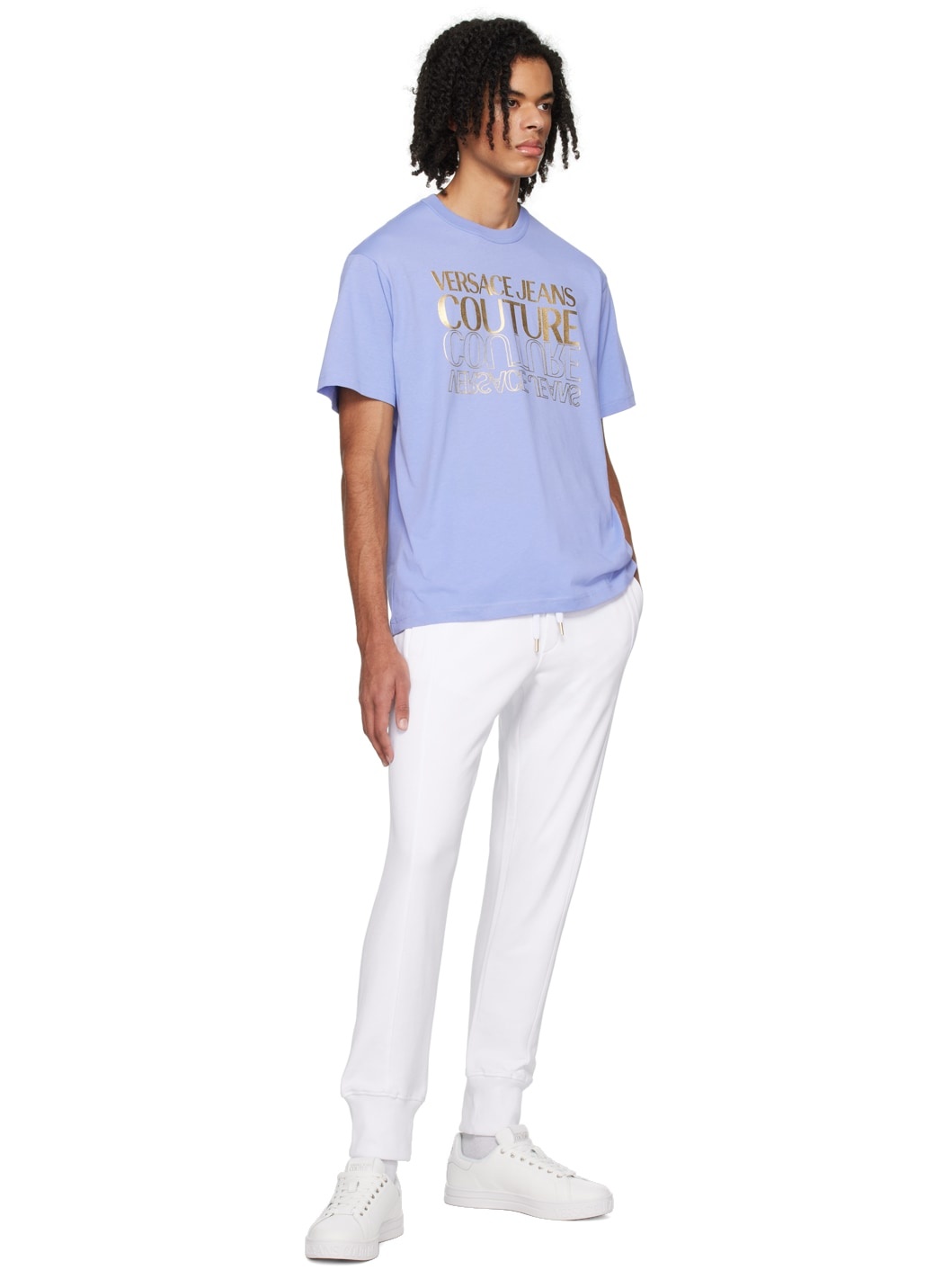 Blue Bonded T-Shirt - 4