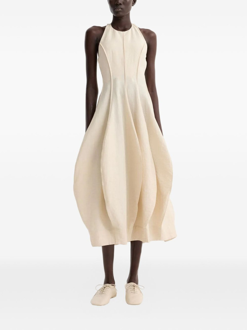RÓHE halter-neck pleated dress outlook