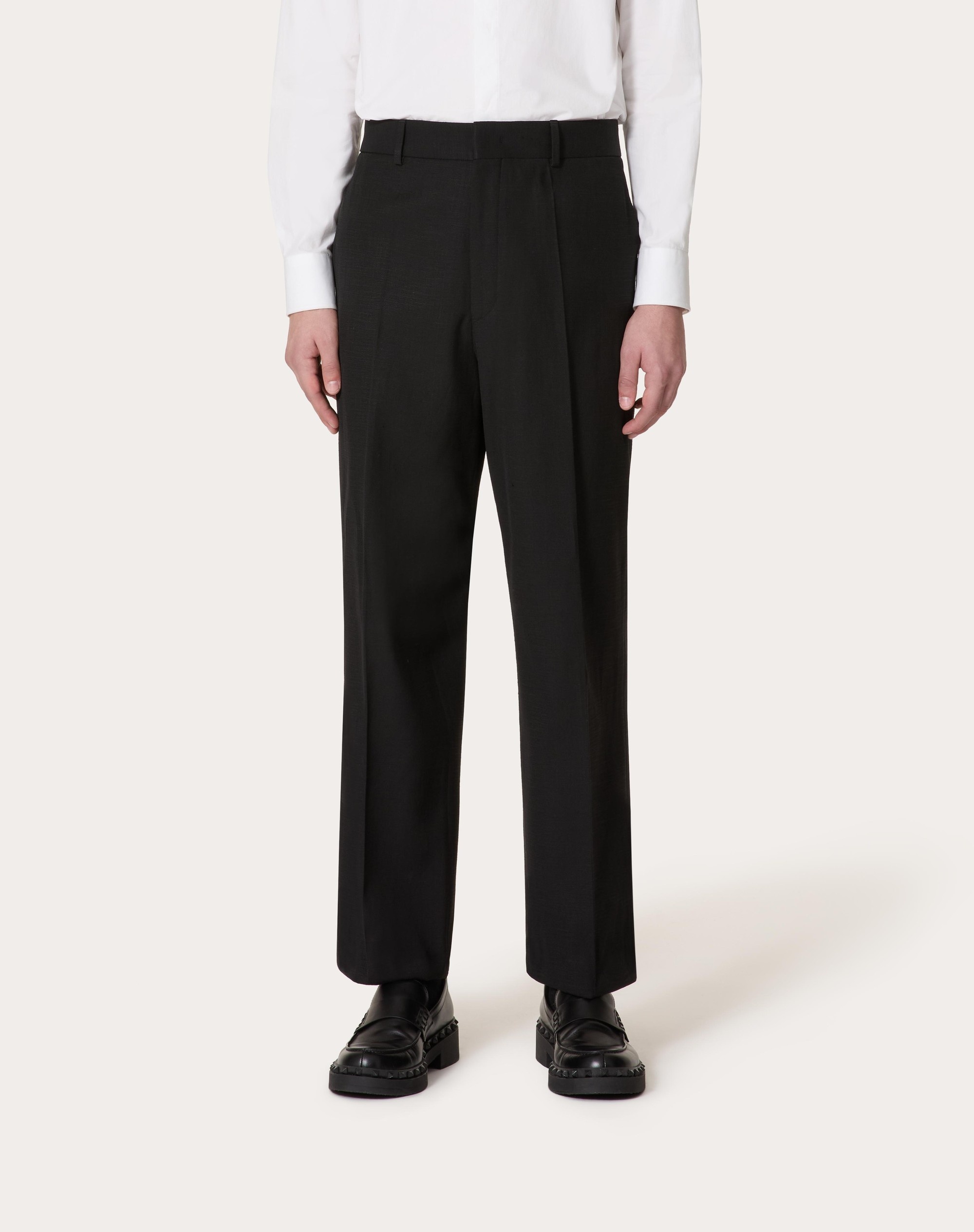 SILK SHANTUNG PANTS - 3