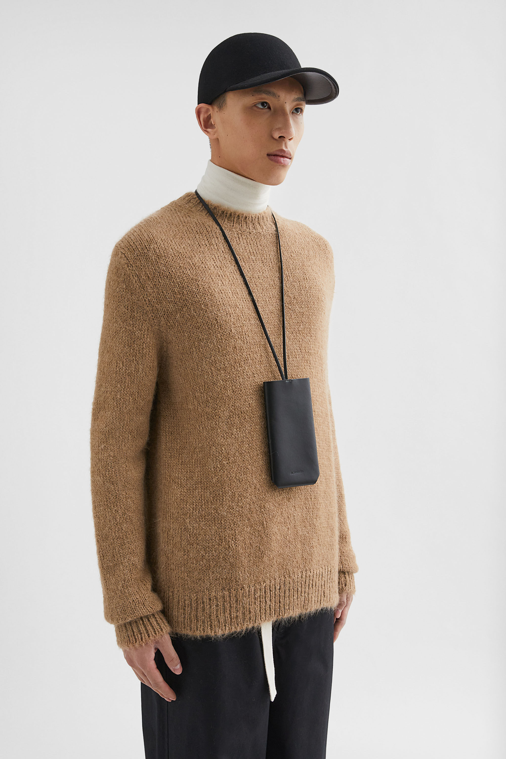 Midweight Wool Blend Crew-Neck Sweater - 3
