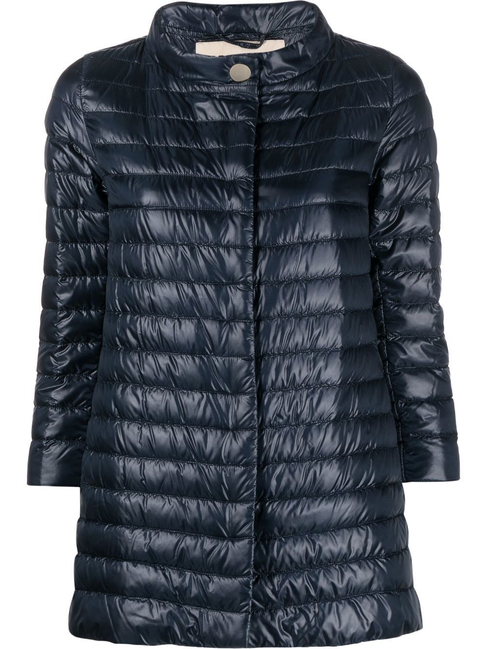 funnel neck padded jacket - 2