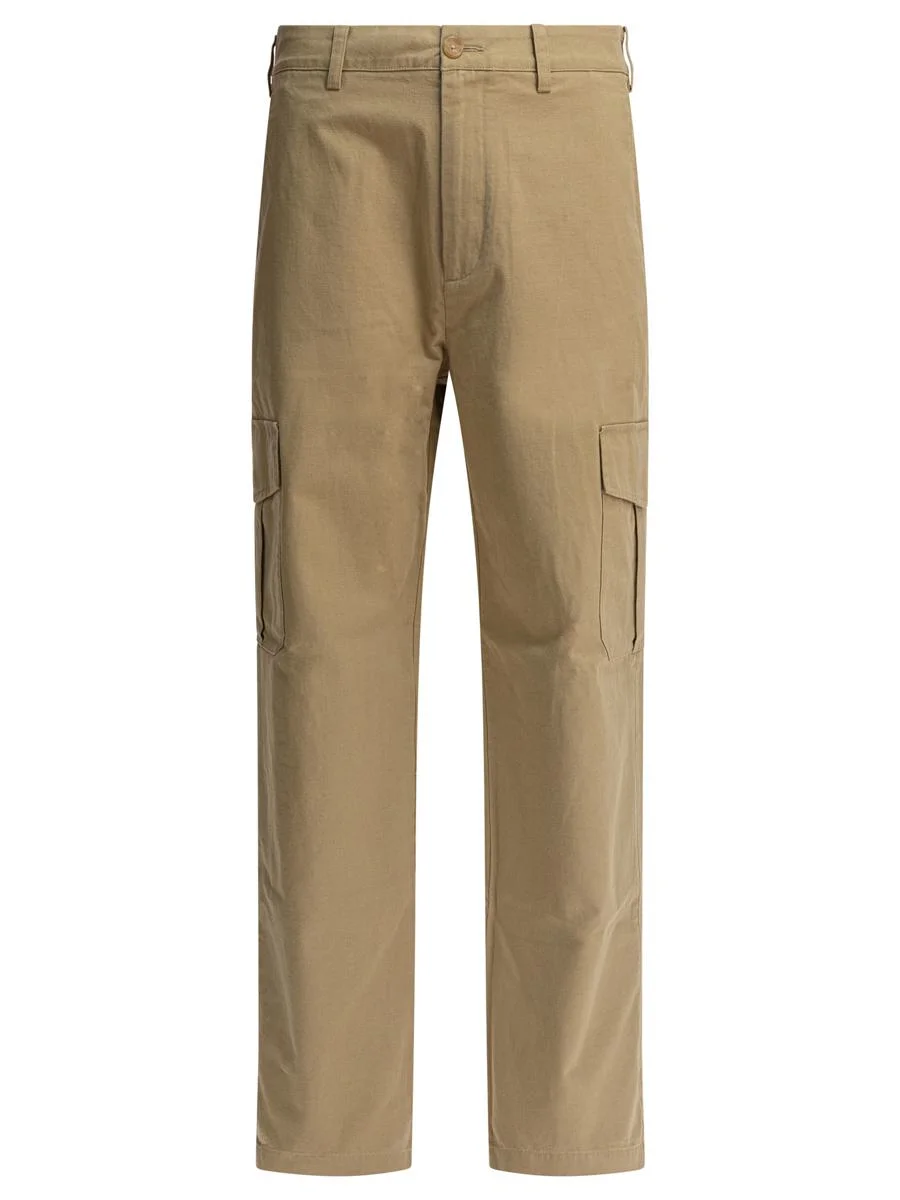 Vince Cotton And Linen Cargo Trousers - 1