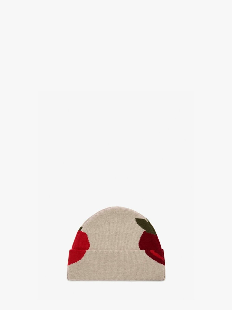 JW Anderson BEANIE WITH APPLE MOTIF outlook