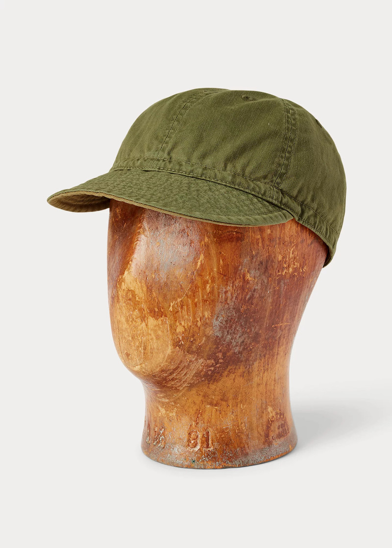 Herringbone Twill Service Cap 1