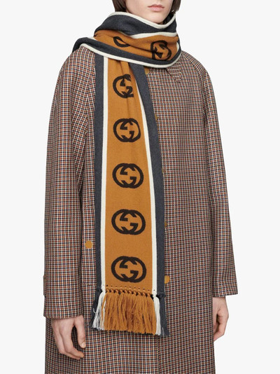 GUCCI interlocking GG scarf outlook