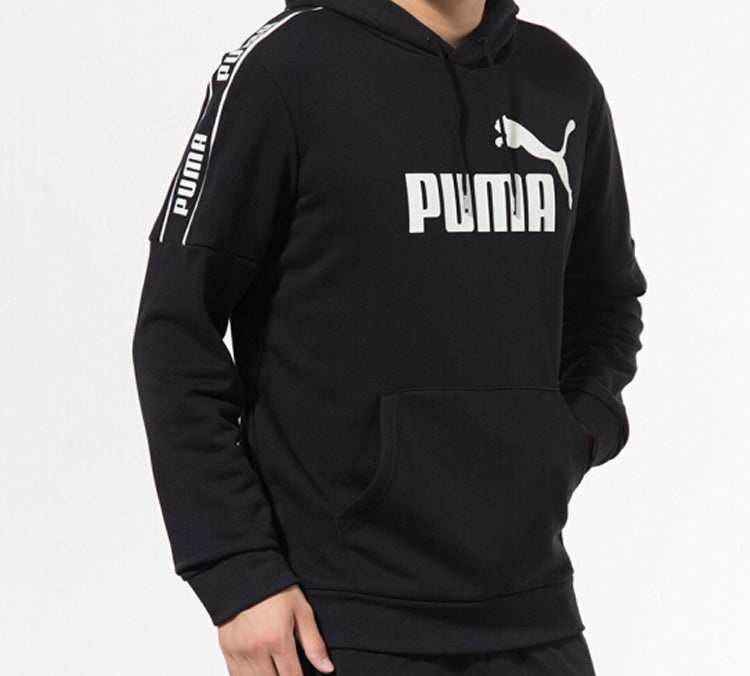 PUMA Classics T14 Track Pant Hooded Fleece Black 580438-01 - 5