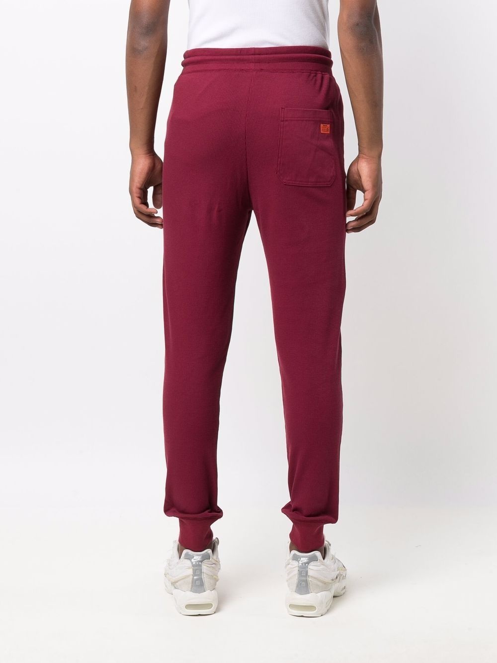 drawstring track pants - 4