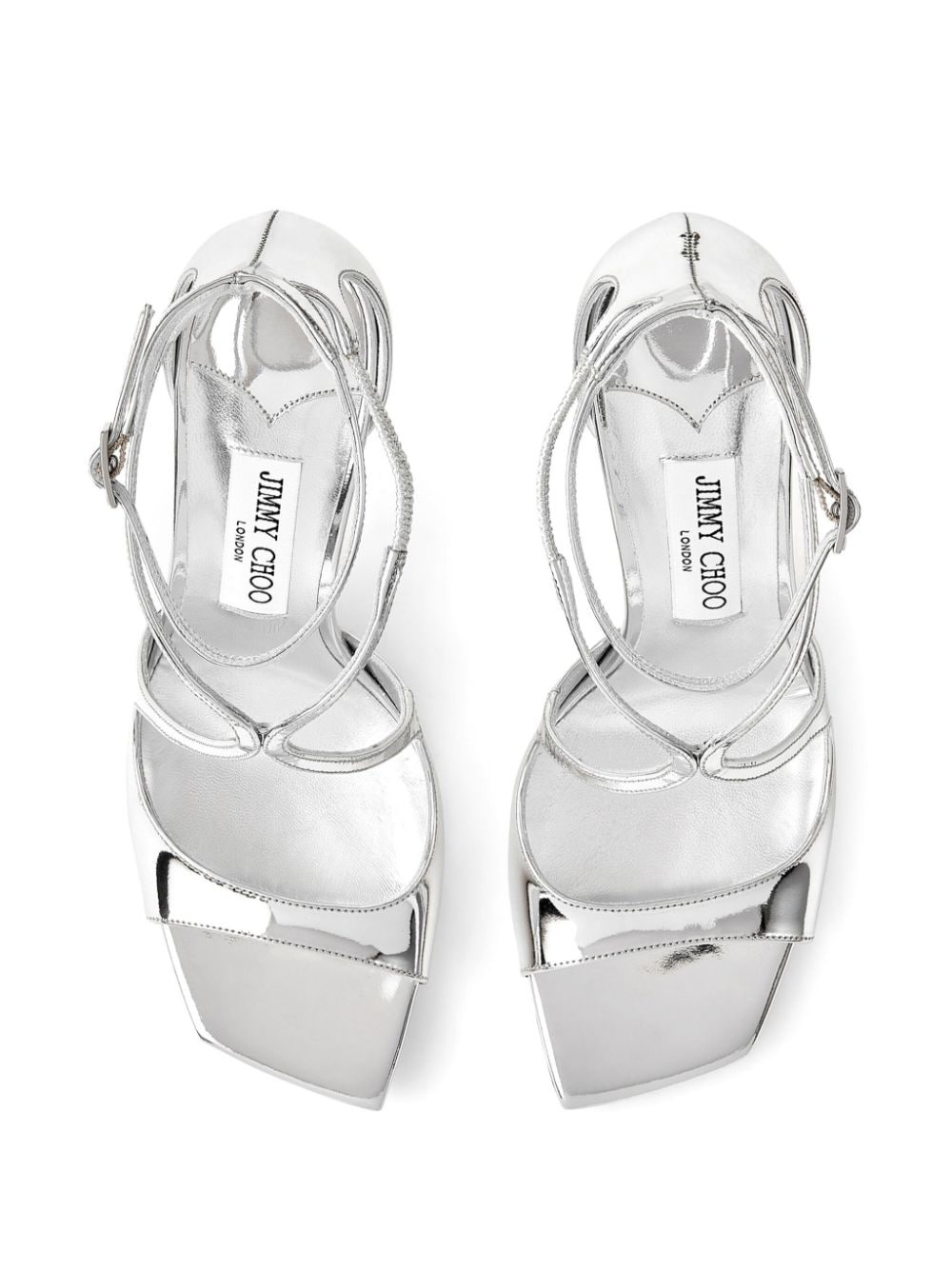Azia 95mmm leather sandals - 5