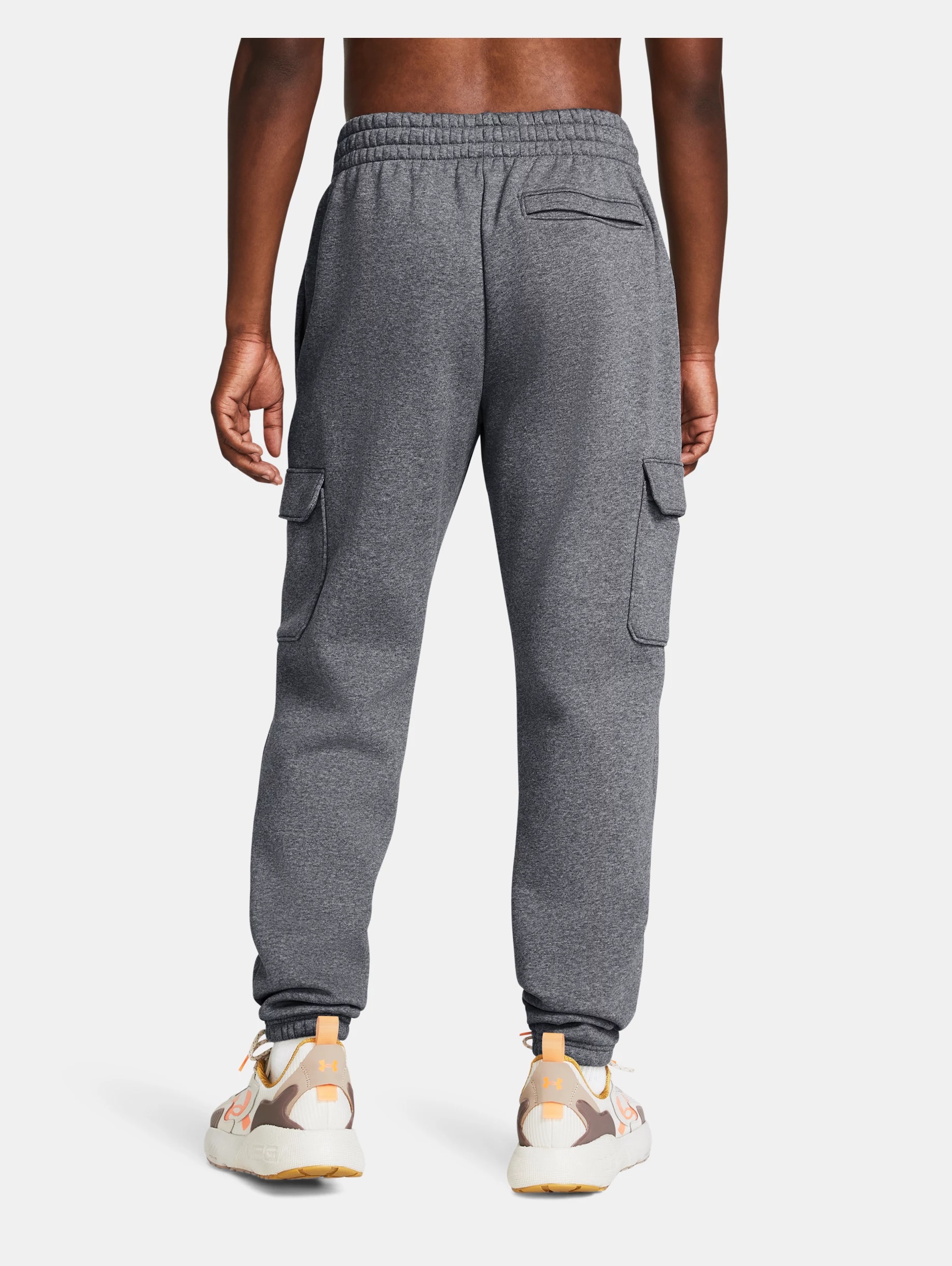 Men's UA Icon Fleece Cargo Pants - 4