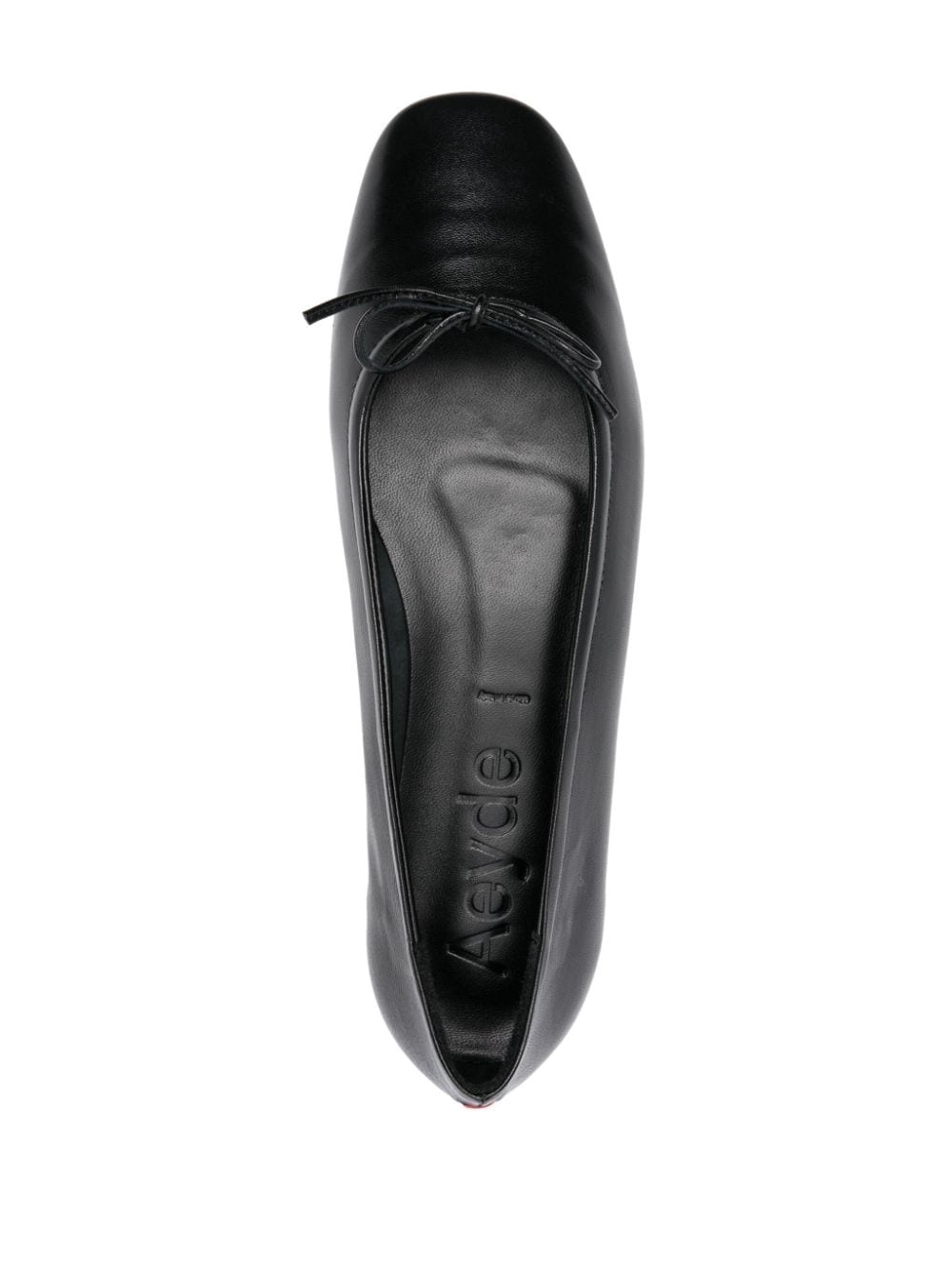 Delfina leather ballerina shoes - 4