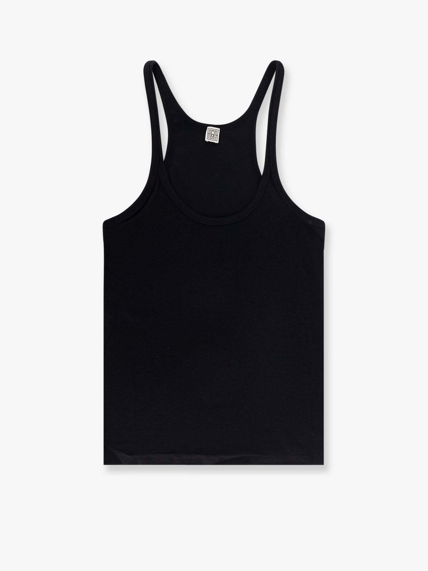Toteme Ribbed Cotton Tank Top - 1