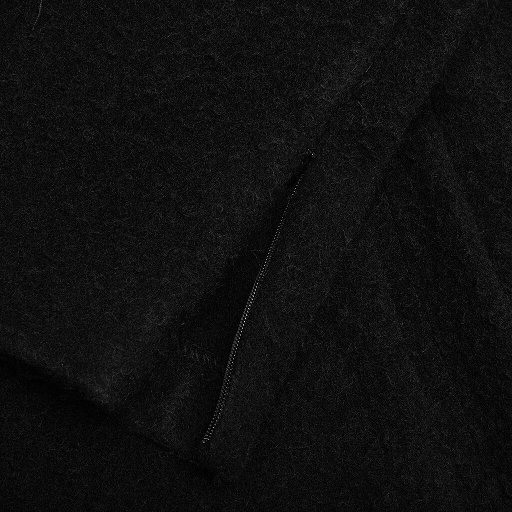 WOOL TAILORED PANT - BLACK - 4