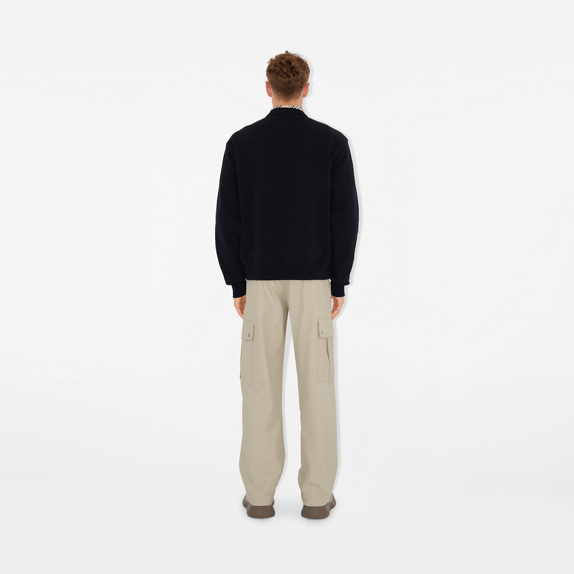 Logo Cotton Blend Sweatshirt - 4