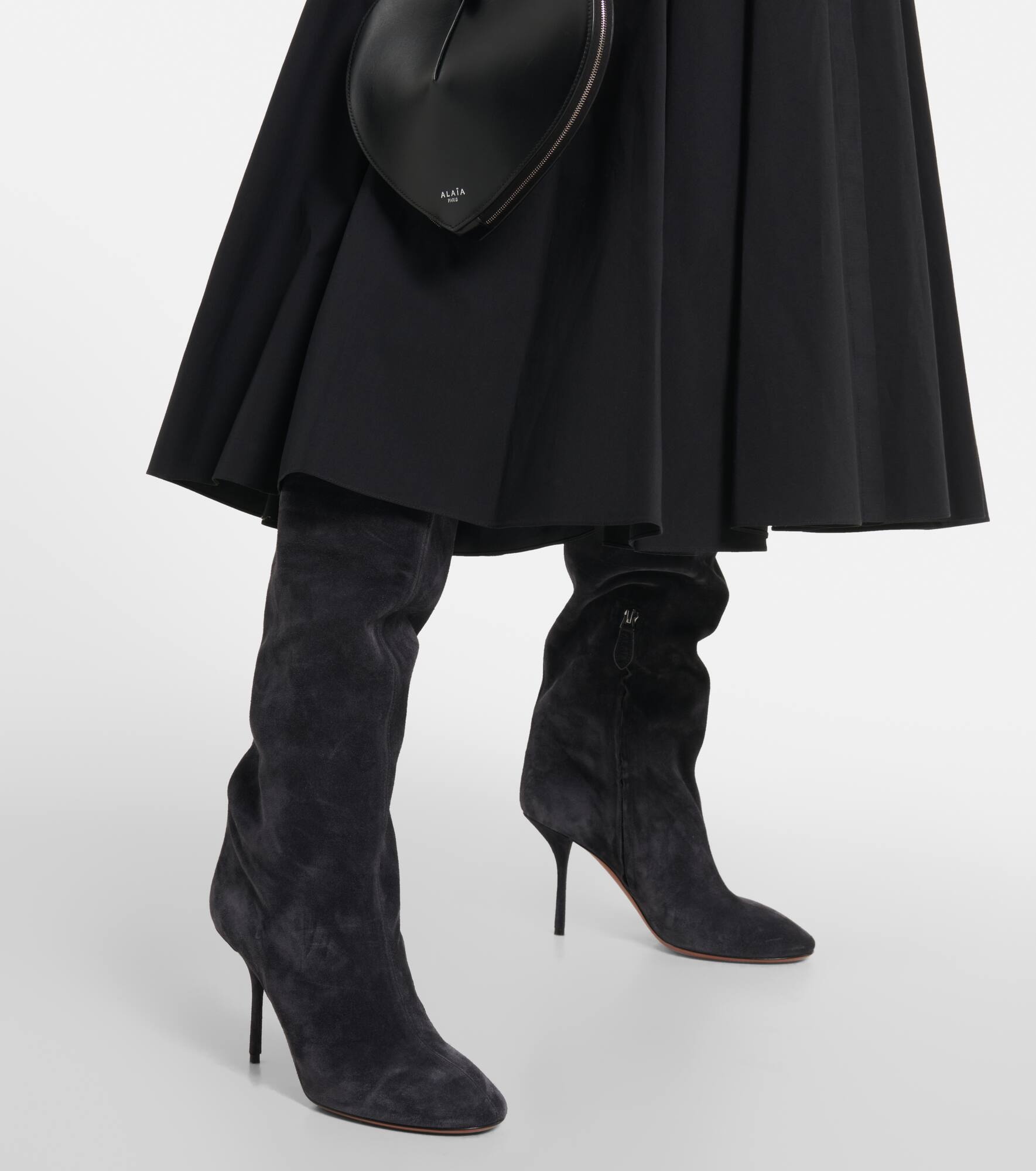 Fluide 90 suede boots - 4