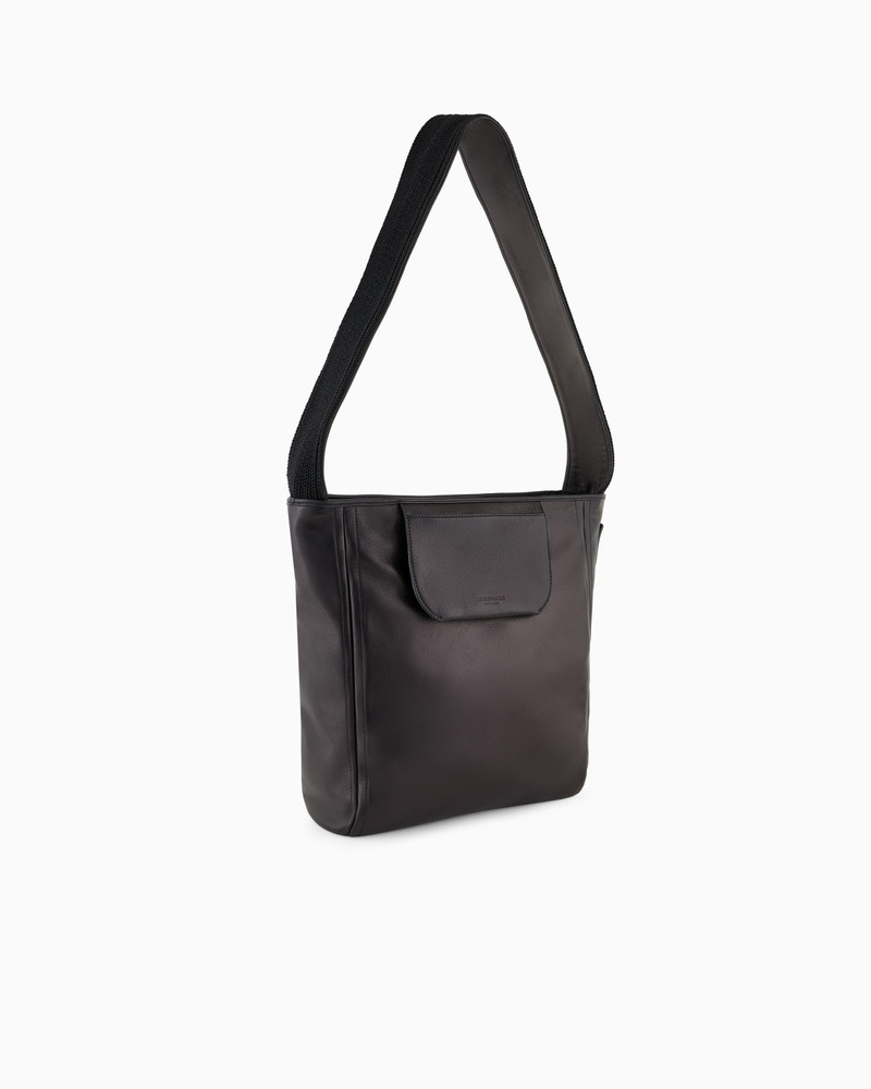 GIORGIO ARMANI MEDIUM NAPPA-LEATHER STRAP outlook