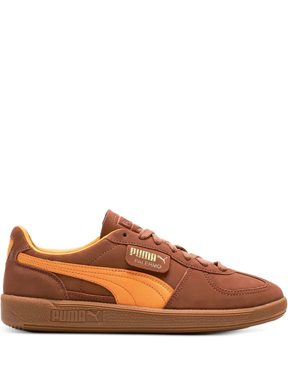 Palermo "Brown Mushroom/Ginger Tea" sneakers - 1