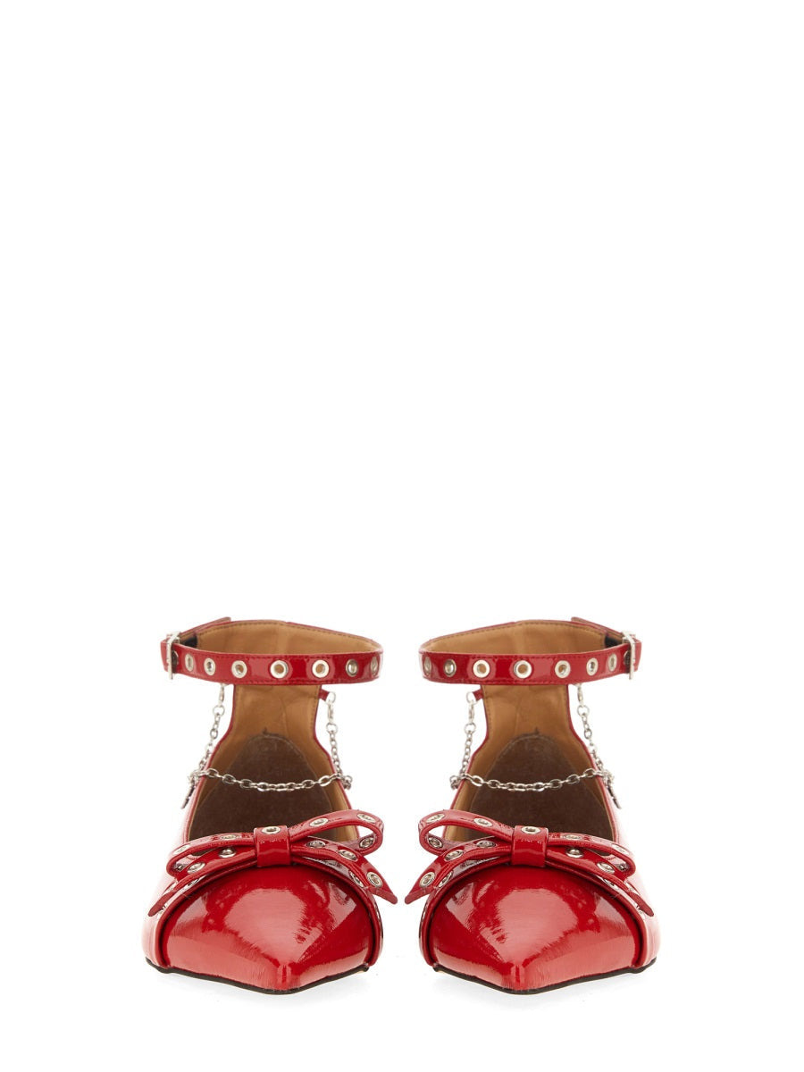 Ganni Women Jewel Ballerina - 5