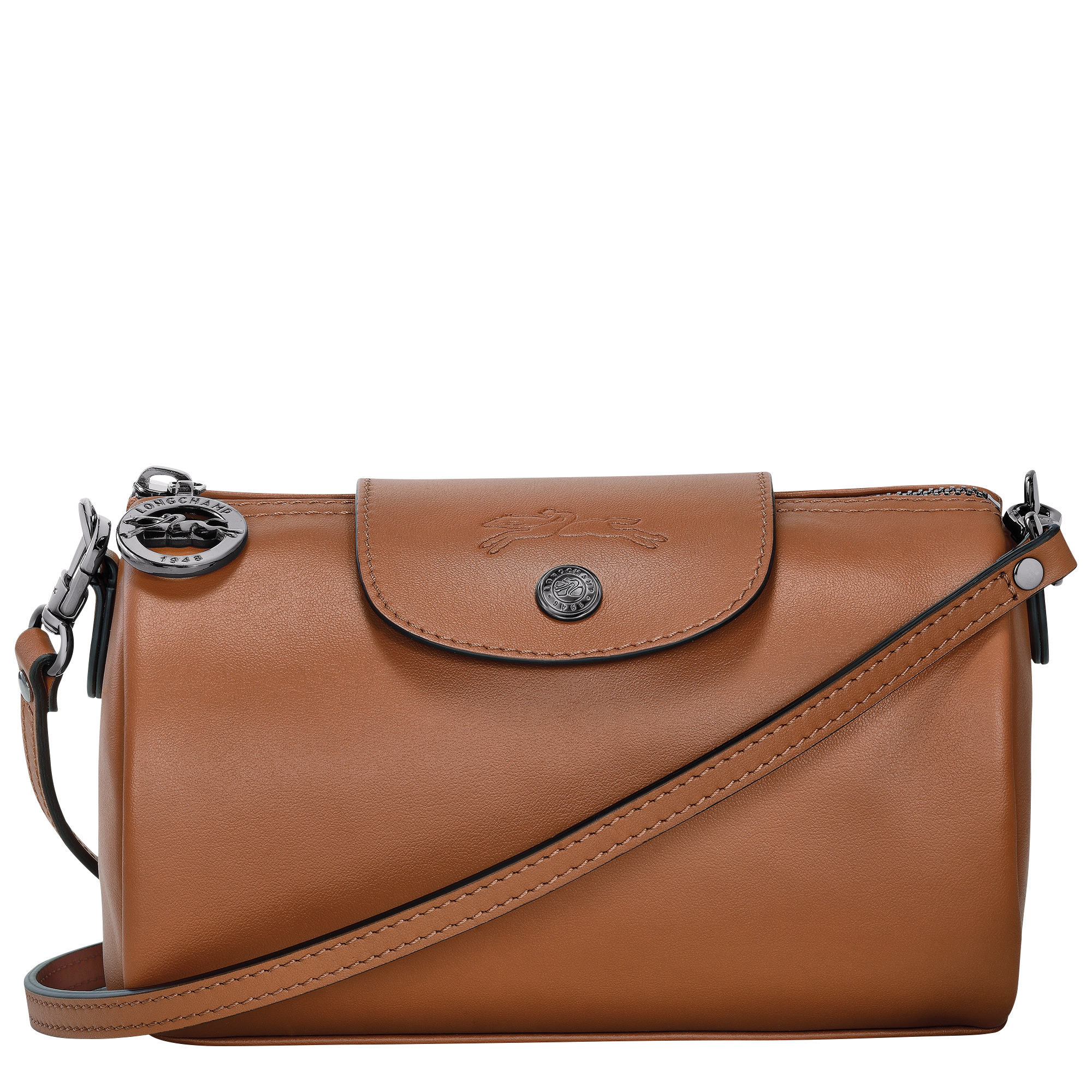 Le Pliage Xtra XS Crossbody bag Cognac - Leather - 1