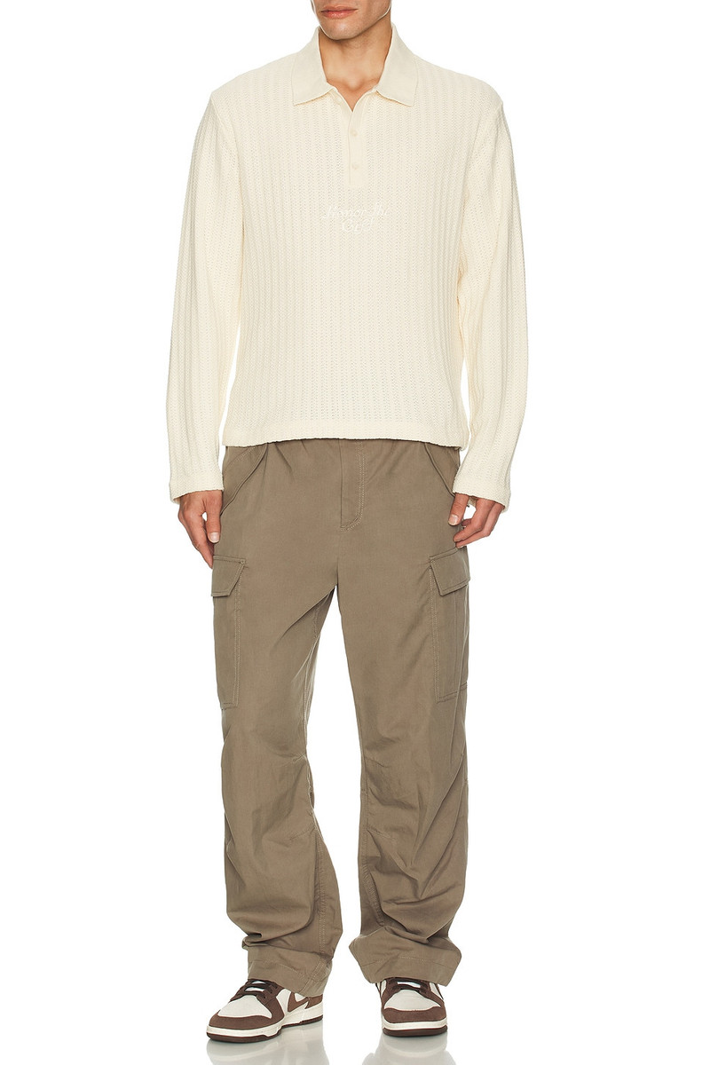 Long Sleeve Knit Polo 5
