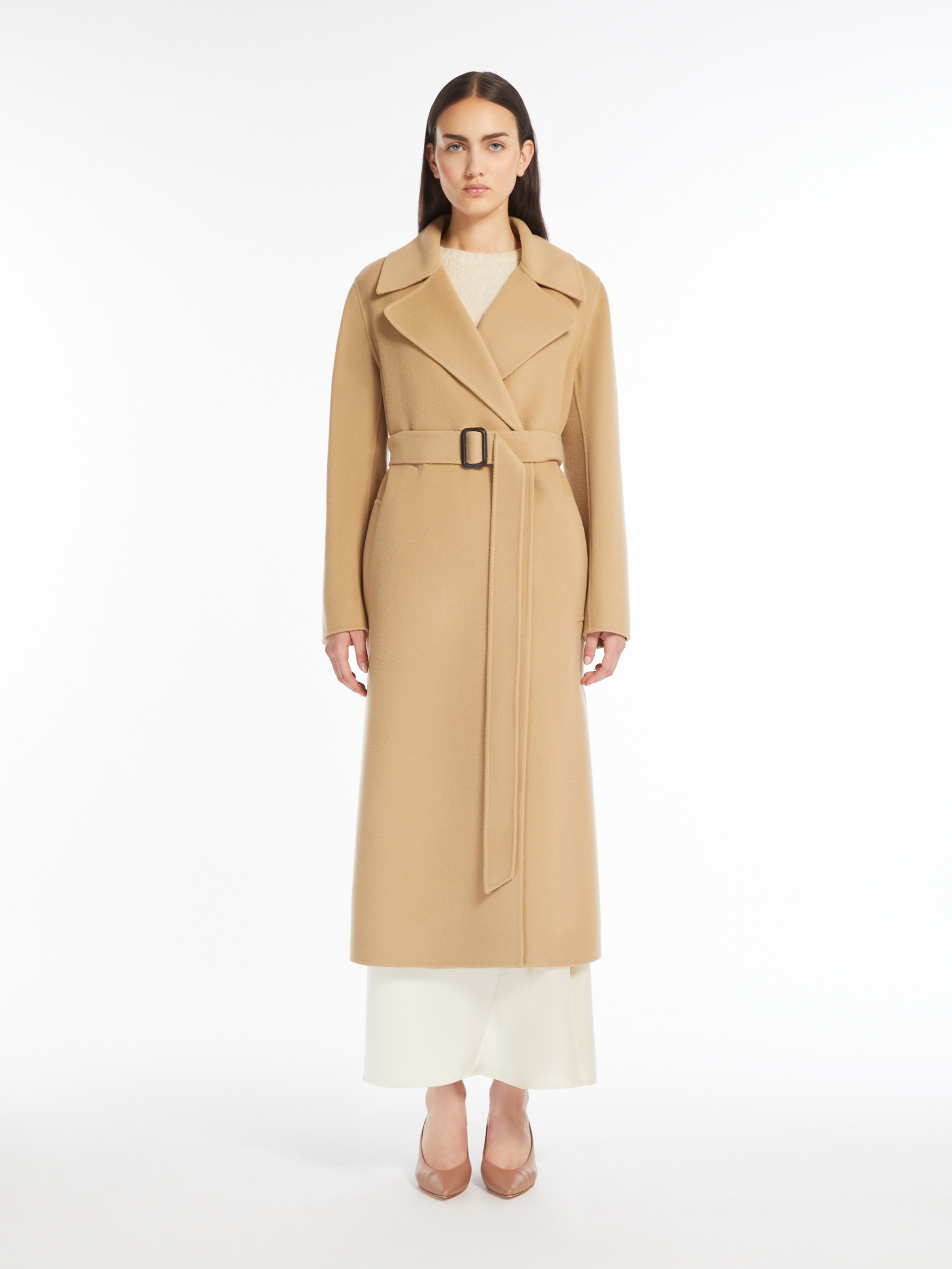 MANU Long wool robe coat - 3