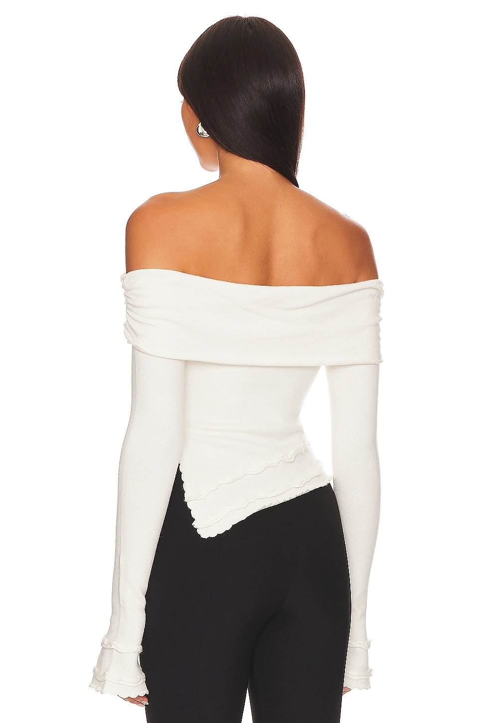 Soler Fold Over Knit Top - 3
