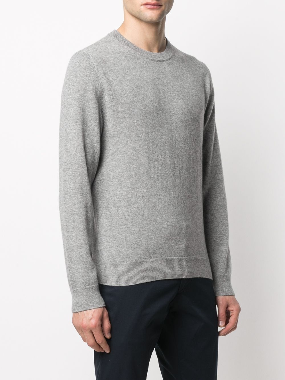 crew-neck cashmere jumper - 3