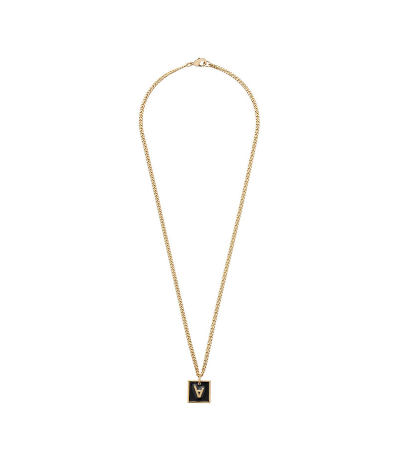 Logo A Plaques necklace 1