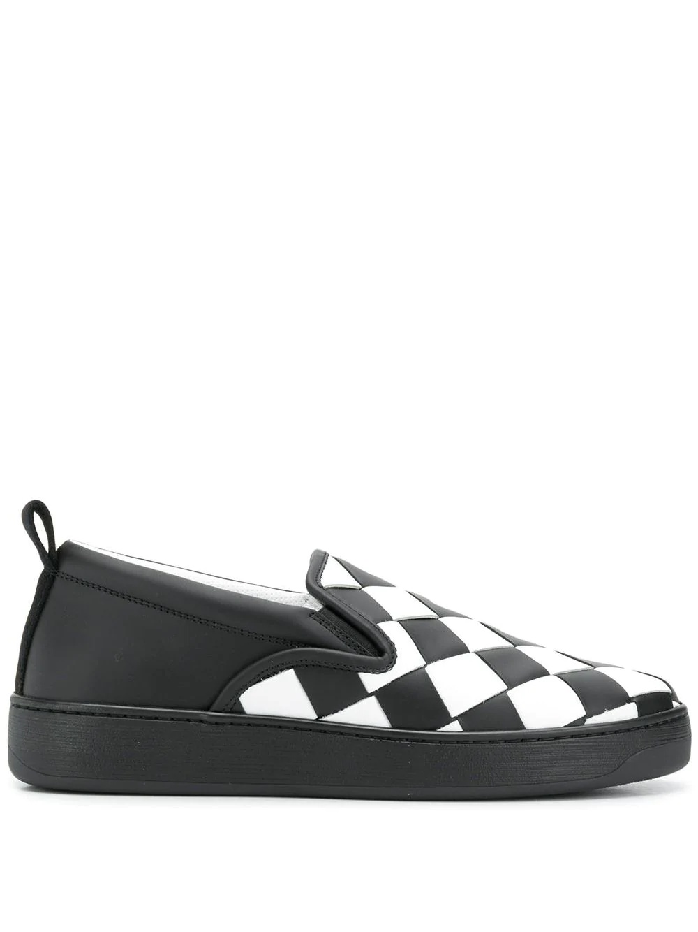 maxi weave slip-on sneakers - 1