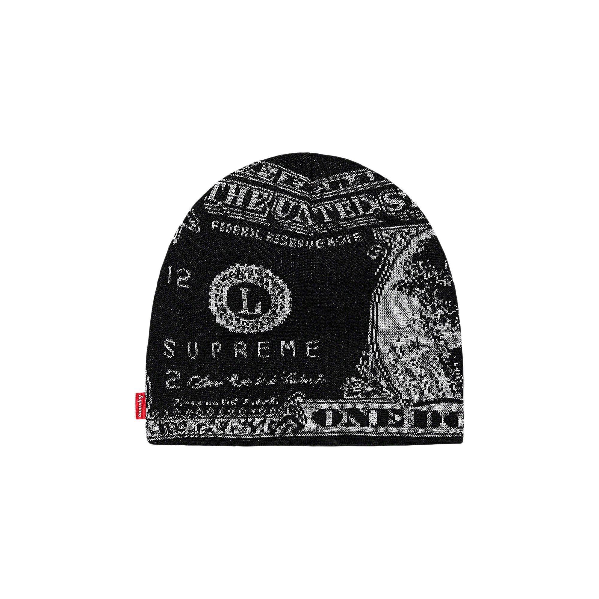 Supreme Dollar Beanie 'Black' - 1