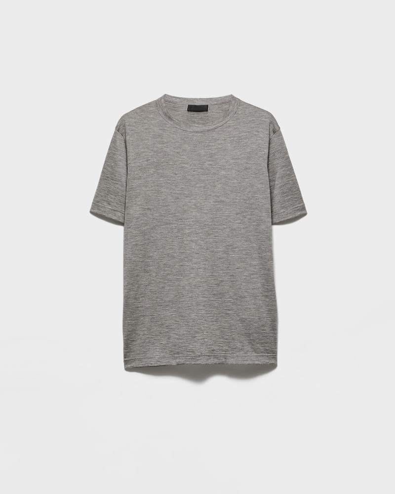 Cashmere and silk T-shirt 1