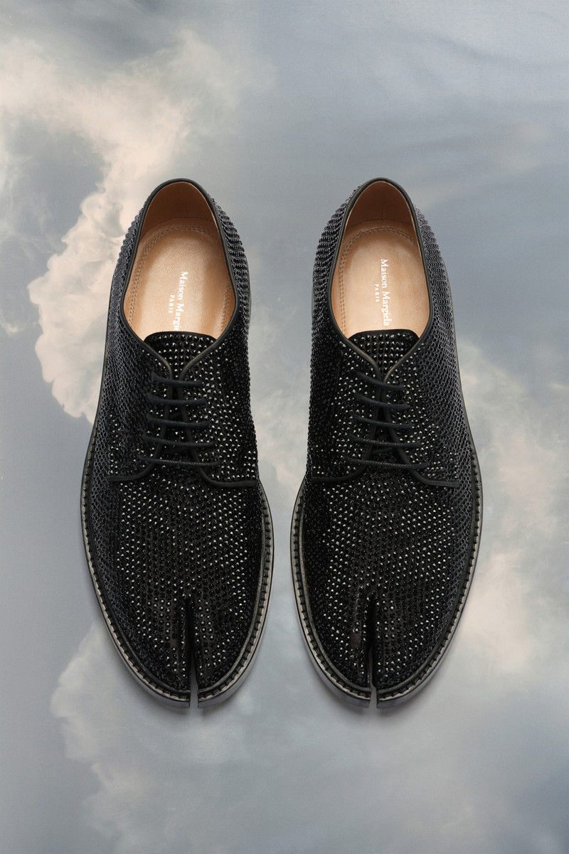 Tabi rhinestone lace-up 4