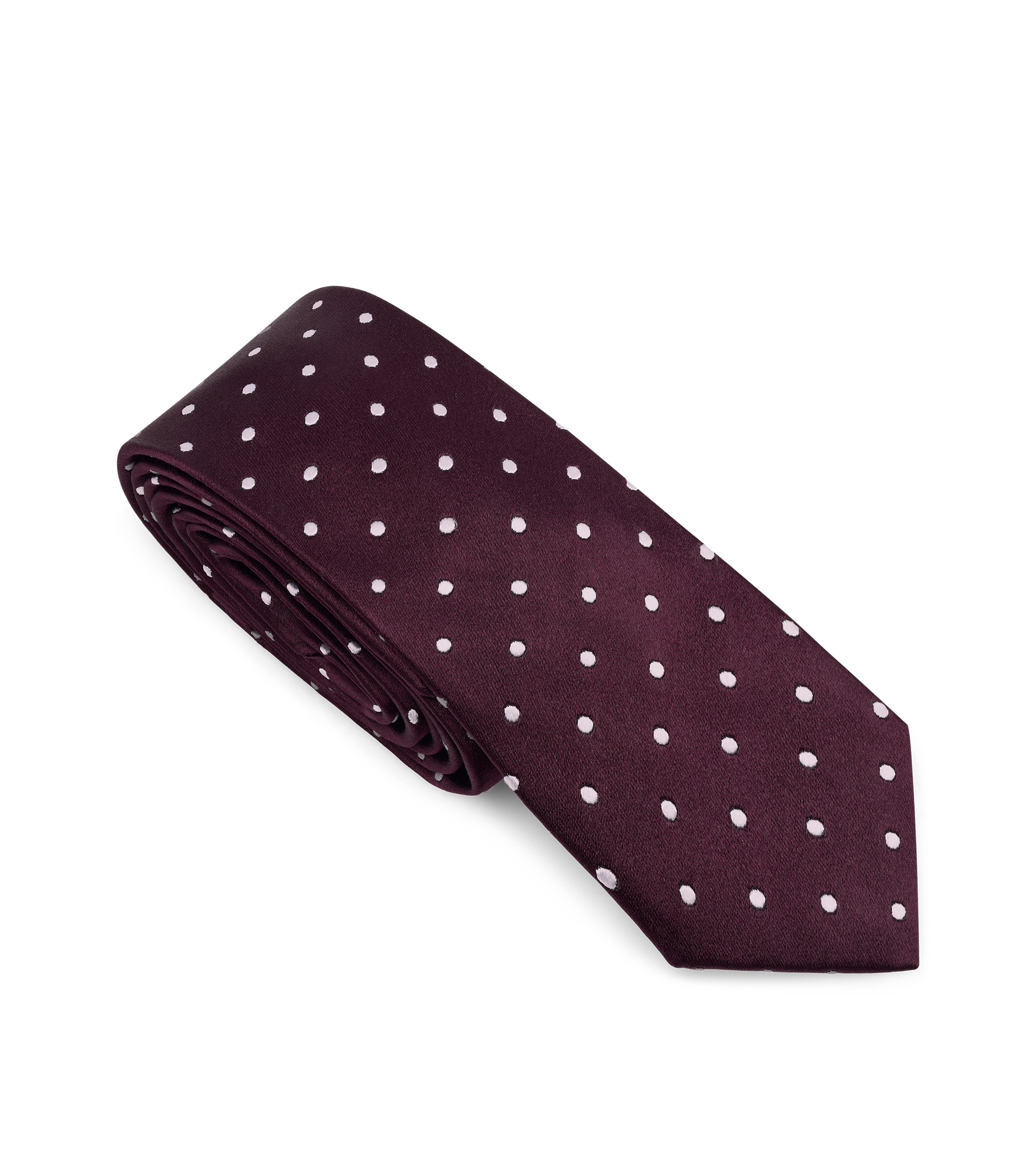 SATIN POLKA DOT TIE - 3