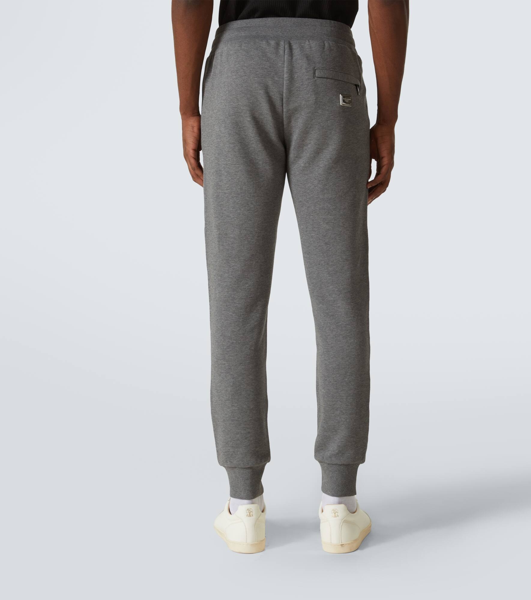 Cotton jersey sweatpants - 4