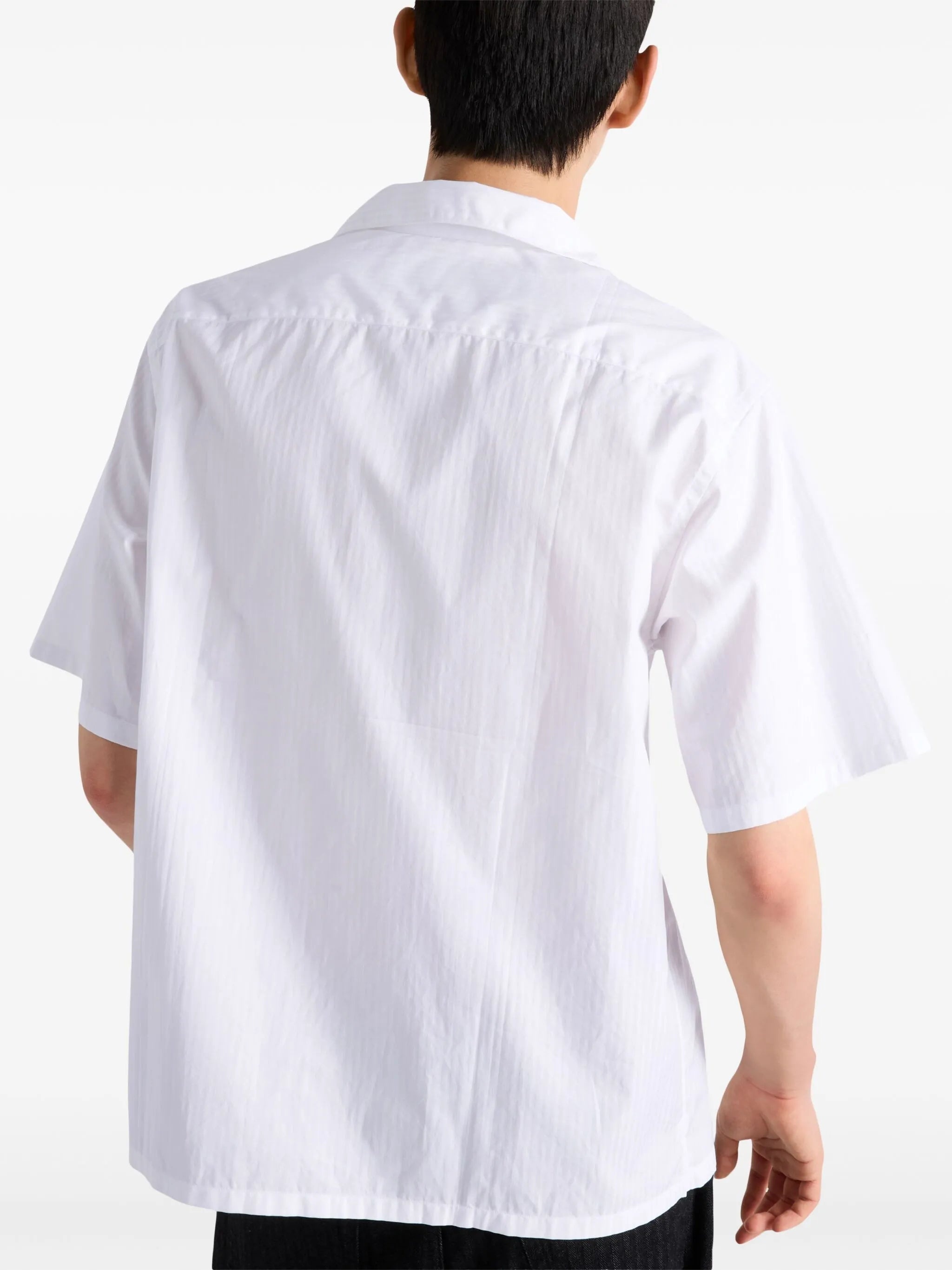 Logo-patch Bowling Shirt - 6