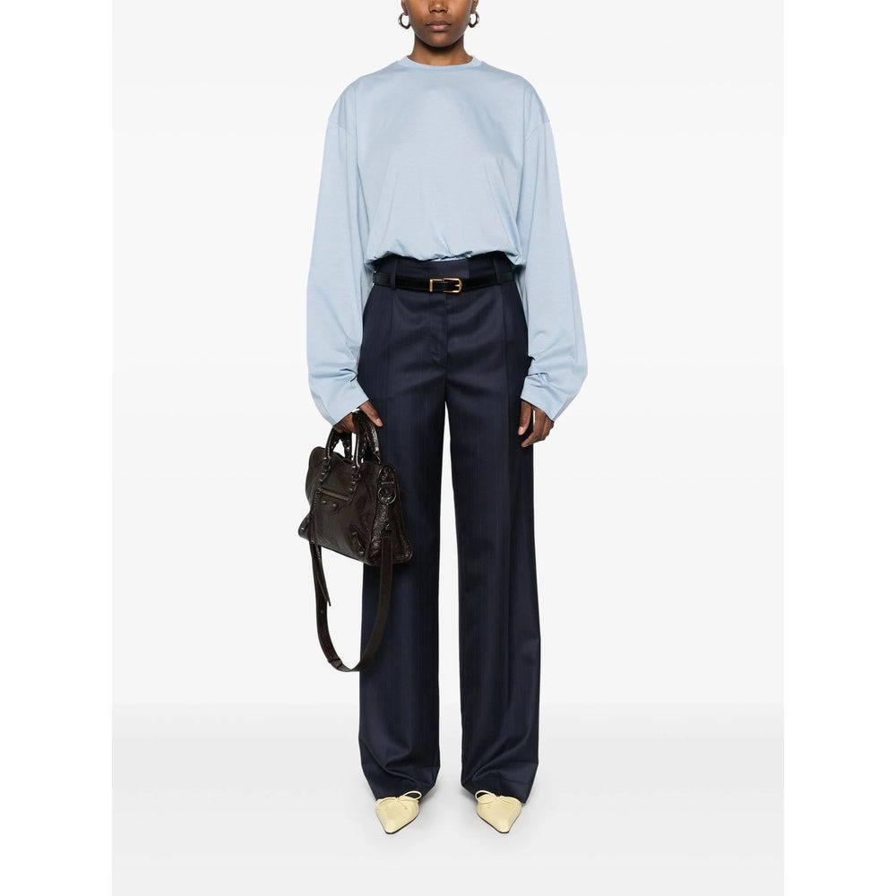 Prada Blue Trousers - Tailored Trousers Women - 4