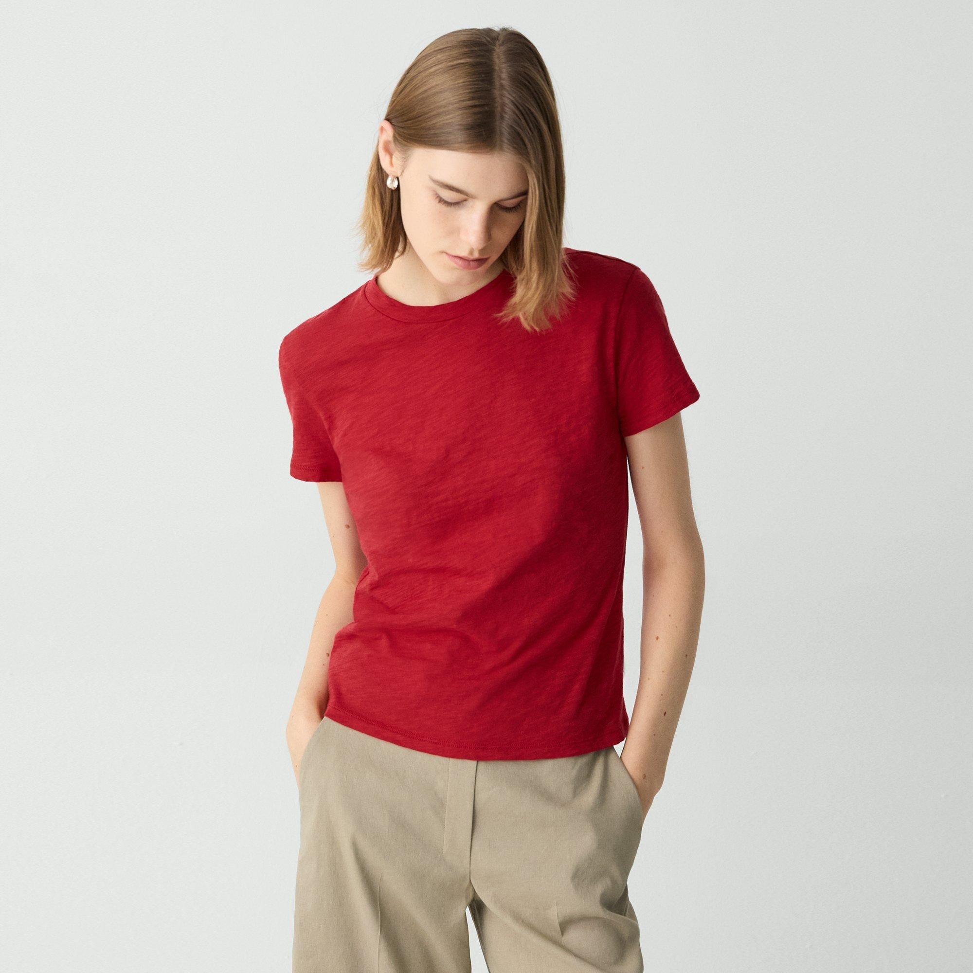 Tiny Tee in Organic Slub Cotton - 2