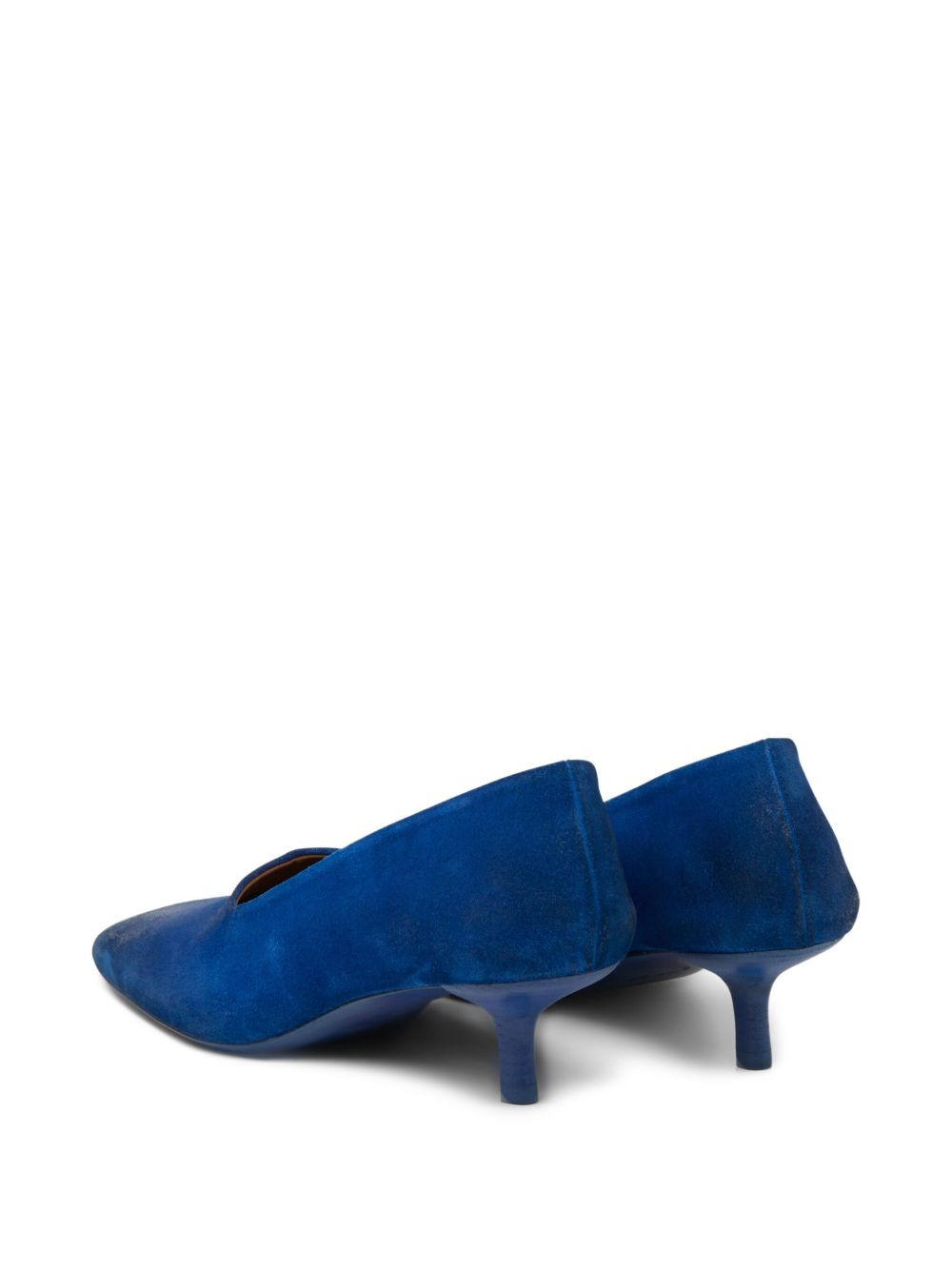 square-toe kitten-heel pumps - 3