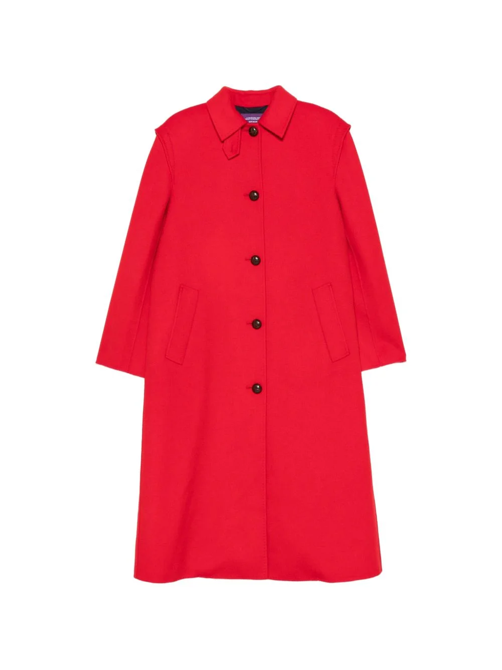 button-up coat - 1