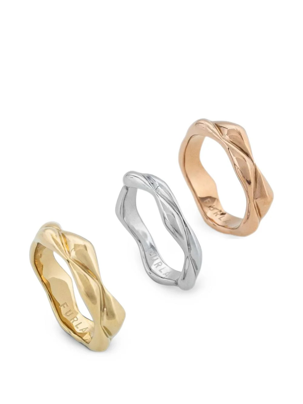 twisted set of three rings - 1